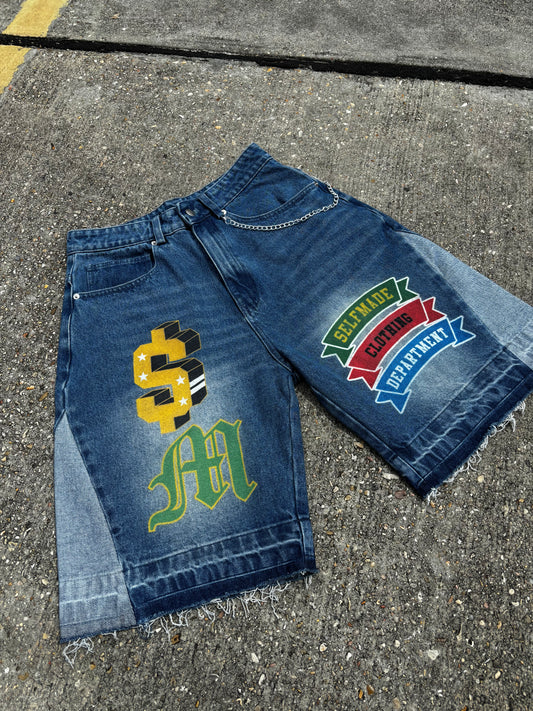 SELFMADE LA DENIM JORTS